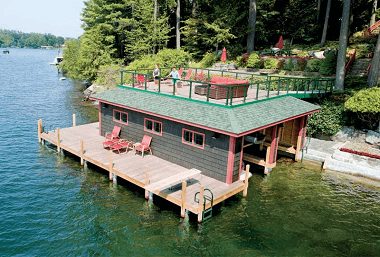 Casas flotantes