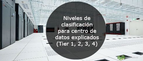 Niveles de clasificación para centro de datos explicados (Tier 1, 2, 3, 4)