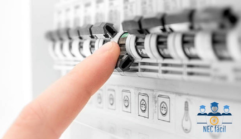 Como calcular protección de sobrecorriente (Breaker) para circuitos ramales según NEC