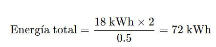 Energia total calculo de baterias