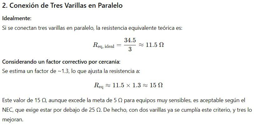 Paso 2 conexion de las varillas en paralelo