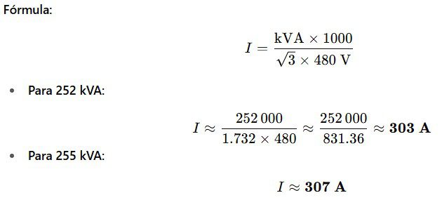 Cálculo y calculadora de demanda eléctrica industrial según NEC 2023 paso a paso<strong><font color="E87D23">¡¡¡ PREMIUM !!!</font></strong> 2 Conversion a amperios
